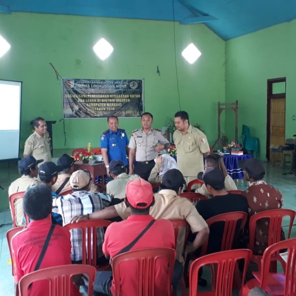 Sosialisasi kebakaran hutan dan lahan