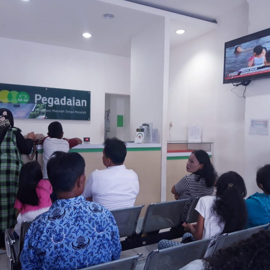 Transaksi di Pegadaian Area Jayapura