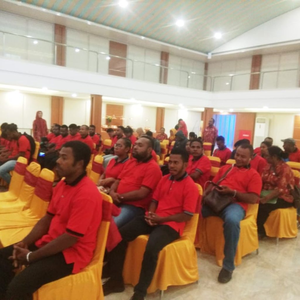 Peserta pelatihan mengemudi